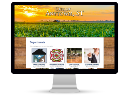 Government Landing Page